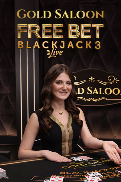 Gold Saloon Free Bet Blackjack 3